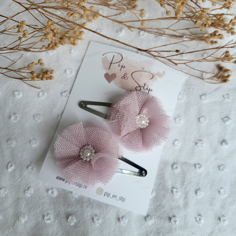 Haarspeldjes Pink Tutu