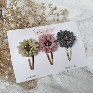 Haarspeld Glitter Flower Haarspeld Glitter Flower