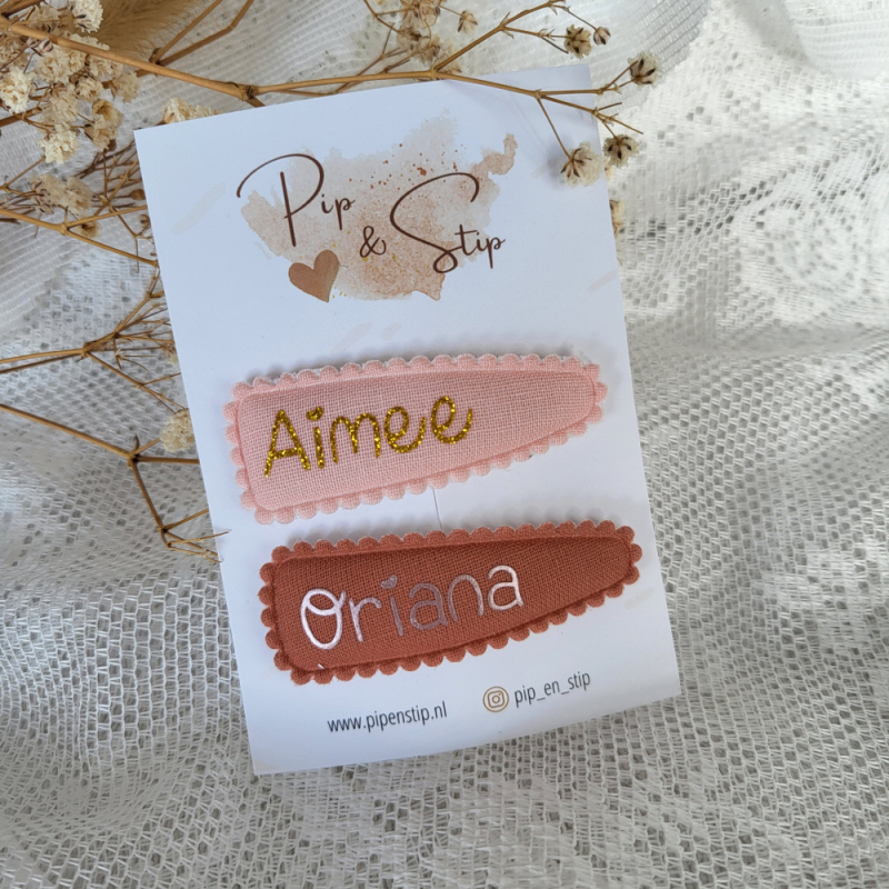 Haarspeldje Met Naam