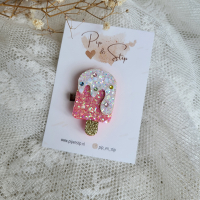 Alligatorspeld Glitter