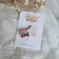 Alligatorspeld Glitter