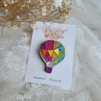 Alligatorspeld Glitter