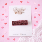 Alligator Haarspeldje Glitters Roze