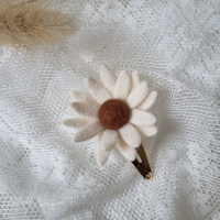 Haarspeld Velvet Bloom Ecru