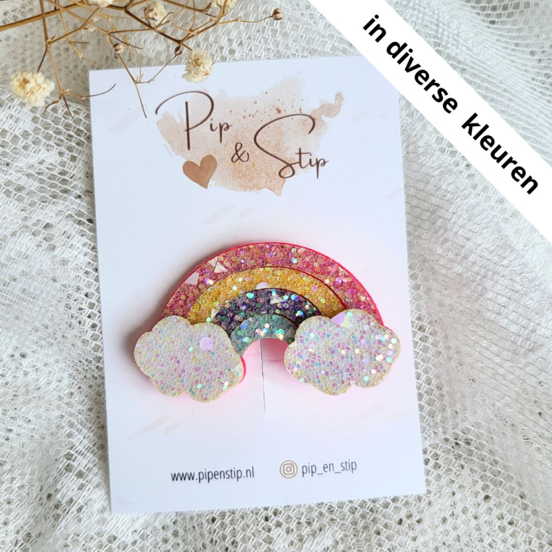 Alligatorspeld Glitter