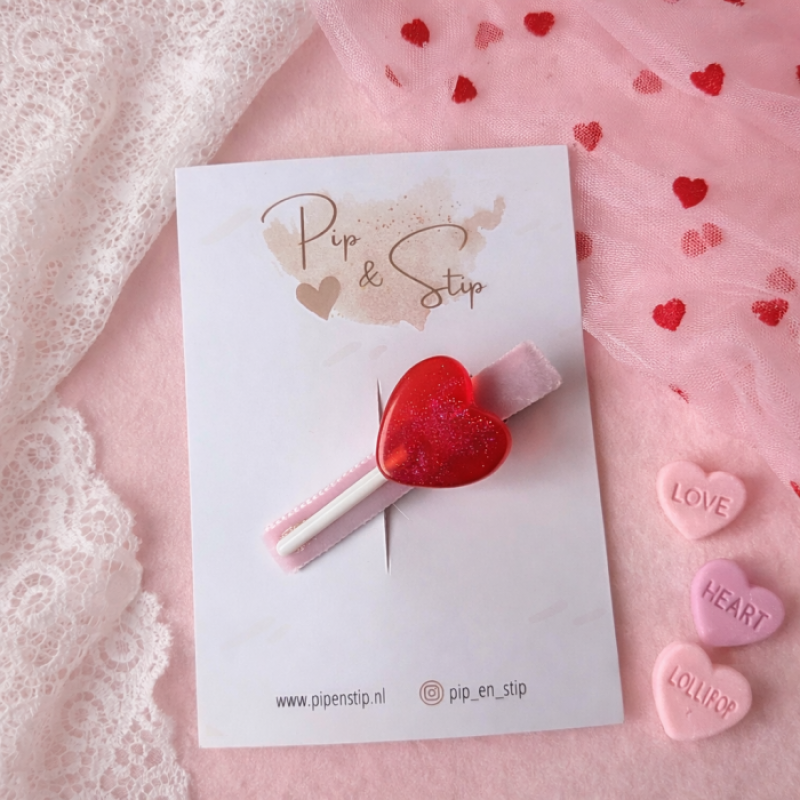 Alligatorspeld Lollipop Love
