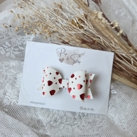 Haarstrik Valentijn Wit