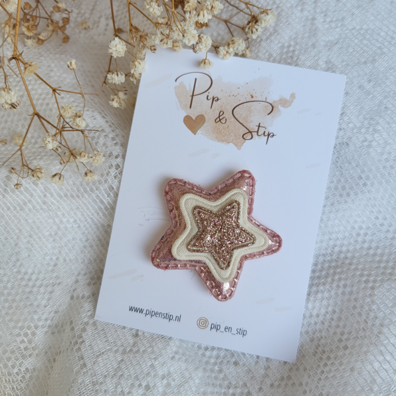 Haarspeldje Star Of Wonder Rosé