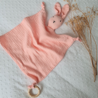 Knuffelkonijn Lichtroze S