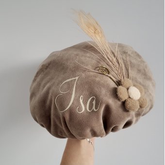 Pietenmuts Isa (taupe)