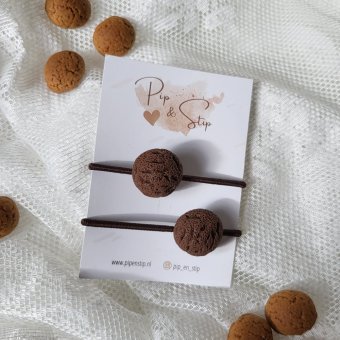 Maxi Haarelastieken Pepernoten