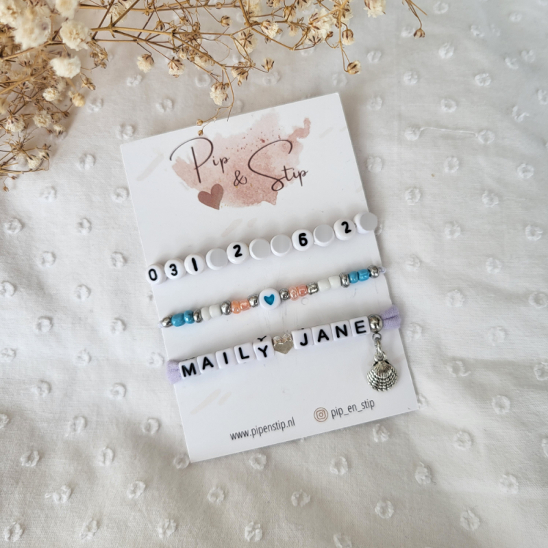 Telefoonnummer Armbandje Maily Jane