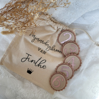 Bewaarzakje Verjaardagskroon/Vlaggenlijn