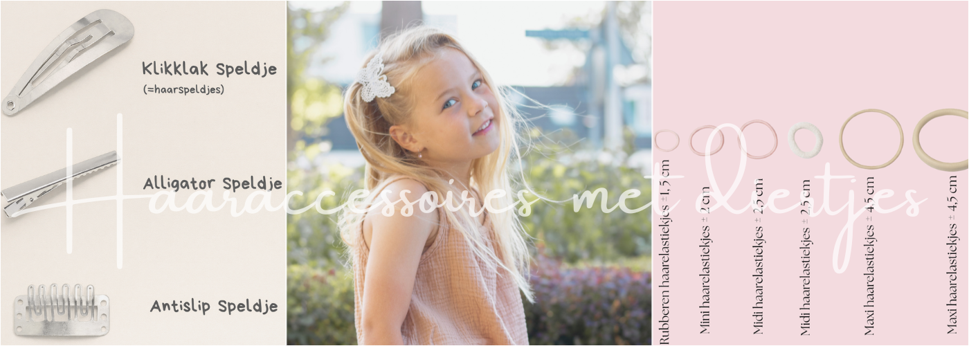 Haaraccessoires met vlinder