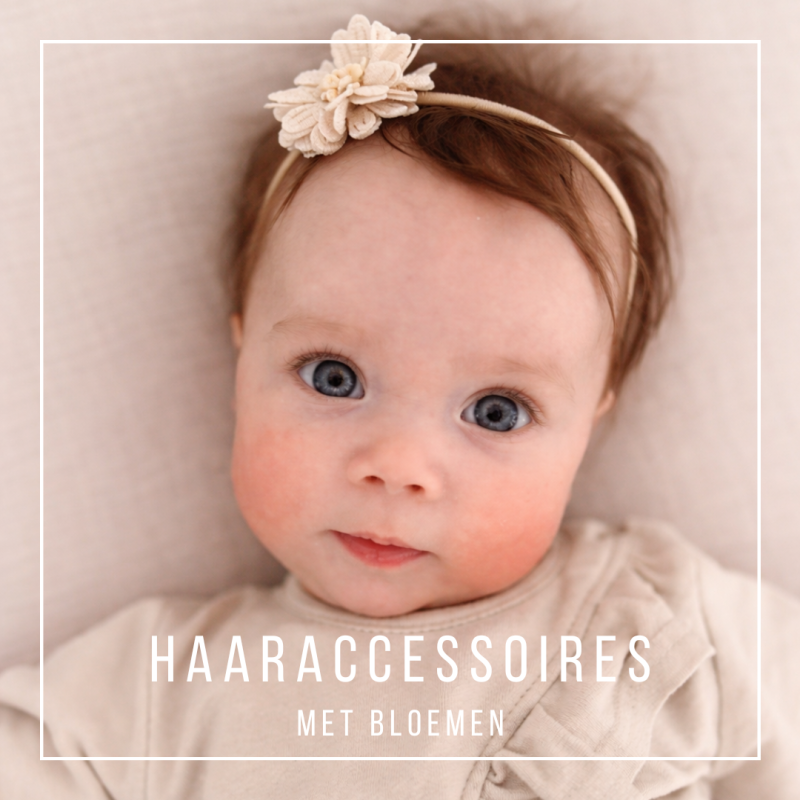 Haarbandje met bloemen