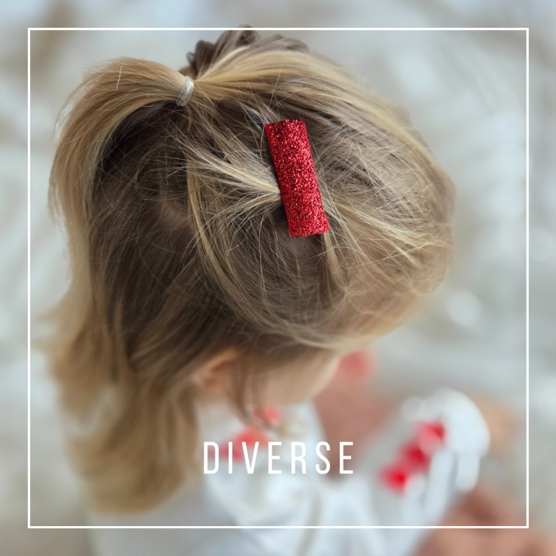 Haarspeldje met glitters