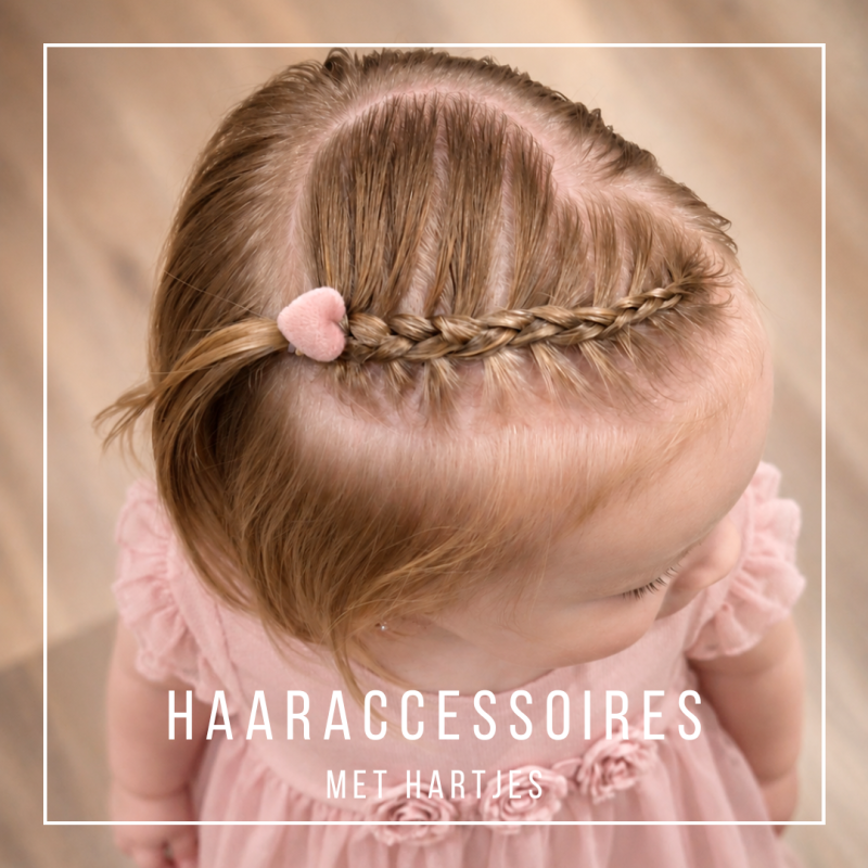 Haarspeldje met hartjes